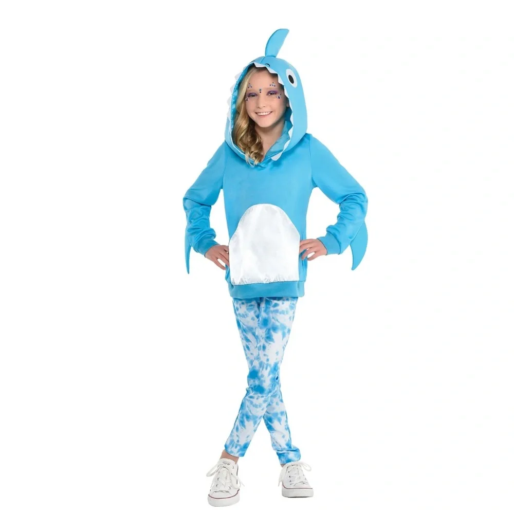 FIN-TASTIC Kids shark Halloween costume size small